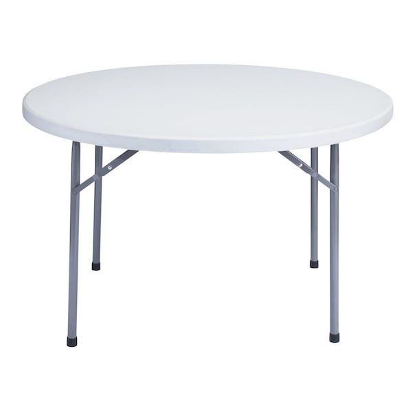 Atlas Commercial Products TitanPRO Plastic Folding Table, 48 Round PFT2-48R - main